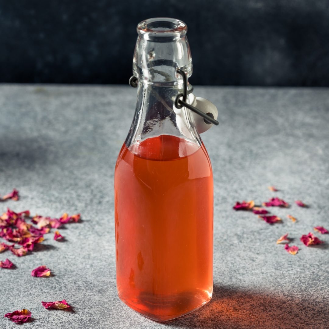 Sweet Refreshing Rose Petal Simple Syrup